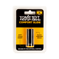 Ernie Ball Bottleneck confort en laiton chromé noir - taille S - Vue 2