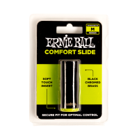 Ernie Ball Bottleneck confort en laiton chromé noir - taille M - Vue 2