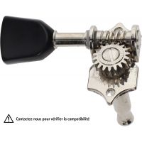 Lâg Mécanique Lag folk bout noir droite 2 vis CHR (Sol, Si Mi)  - Vue 1