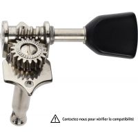 Lâg Mécanique Lag folk bout noir gauche 2 vis CHR (Mi, La, Re) - Vue 1