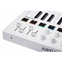 Arturia Clavier de contrôle USB-MIDI MiniLab 3 blanc - Vue 6