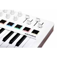 Arturia Clavier de contrôle USB-MIDI MiniLab 3 blanc - Vue 7