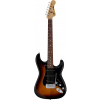 G&L S-500 CLF Tobacco Sunburst - Vue 1