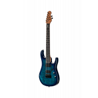Sterling JP157DQM-CPD John Petrucci JP15, micros Di Marzio, 7 cordes, Cerulean Paradise - Vue 3