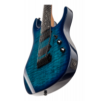 Sterling JP157DQM-CPD John Petrucci JP15, micros Di Marzio, 7 cordes, Cerulean Paradise - Vue 5