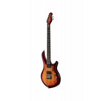 Sterling MAJ200-XSM, John Petrucci Majesty Signature, micros Di Marzio, Blood Orange Burst  - Vue 3