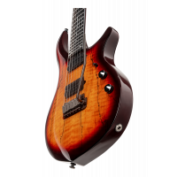 Sterling MAJ200-XSM, John Petrucci Majesty Signature, micros Di Marzio, Blood Orange Burst  - Vue 5