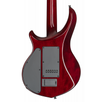 Sterling MAJ200-XSM, John Petrucci Majesty Signature, micros Di Marzio, Blood Orange Burst  - Vue 6