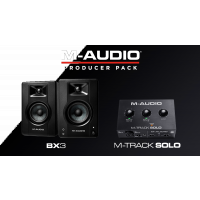 M-Audio Producer Pack - MTRACK Solo et BX3D3 - Vue 1