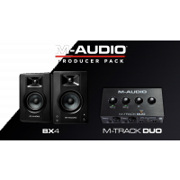 M-Audio Producer Pack - MTRACK Duo et BX4D3 - Vue 1