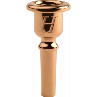 Denis Wick Embouchure cornet Heritage plaquée or 2B - Vue 1