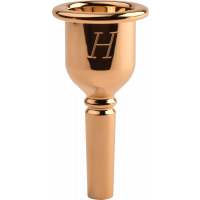 Denis Wick Embouchure tuba Heritage plaquée or 2L - Vue 3