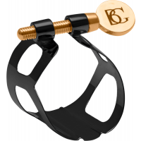 BG Ligature Tradition vernie noir - Clarinette basse - Vue 1