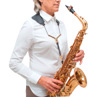 BG Cordon Yoke Zen pour saxo - Mousqueton métal - Vue 4