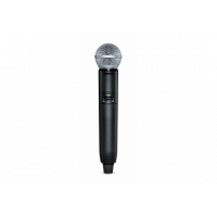 Shure GLXD124R+/85 Système double sans fil numérique avec micro main SM58 et micro cravatte WL185 - Vue 6
