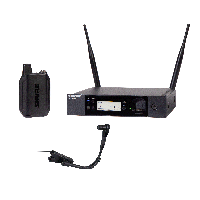 Shure GLXD14R+/B98 Système sans fil numérique rackable avec micro instrument à col-de-cygne BETA 98H - Vue 1