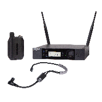 Shure GLXD14R+/SM35 Système sans fil numérique rackable avec micro serre-tête SM35 - Vue 1