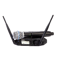 Shure GLXD24+/B87A Système sans fil numérique avec micro voix BETA 57A - Vue 1