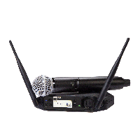 Shure GLXD24+/SM58 Système sans fil numérique avec micro voix SM58 - Vue 1