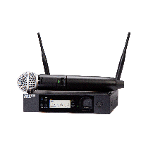 Shure GLXD24R+/SM58 Système sans fil numérique rackable avec micro voix SM58 - Vue 1