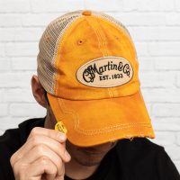 C.F. Martin & Co Casquette,BallCap,Pick Hat,Orange - Vue 1