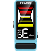 Nux Flow Tune MK2 mini accordeur bleu - Vue 1