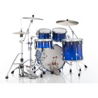 Pearl Masters Maple Rock 4 fûts GyroLock L Rod Custom Kobalt Blue Fade - Vue 5
