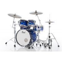 Pearl Masters Maple Rock 4 fûts GyroLock L Rod Custom Kobalt Blue Fade - Vue 6
