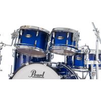 Pearl Masters Maple Rock 4 fûts GyroLock L Rod Custom Kobalt Blue Fade - Vue 7