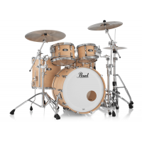 Pearl Masters Maple Rock 4 fûts GyroLock L Rod Premium Matte Natural - Vue 1