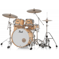 Pearl Masters Maple Rock 4 fûts GyroLock L Rod Premium Matte Natural - Vue 2
