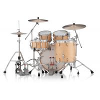 Pearl Masters Maple Rock 4 fûts GyroLock L Rod Premium Matte Natural - Vue 5