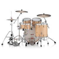 Pearl Masters Maple Rock 4 fûts GyroLock L Rod Premium Matte Natural - Vue 6