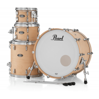 Pearl Masters Maple Rock 4 fûts GyroLock L Rod Premium Matte Natural - Vue 7