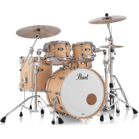Pearl Masters Maple Rock 4 fûts Optimount Standard Premium Matte Natural - Vue 1