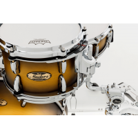 Pearl Masters Maple Pure Fusion 4 fûts Premium Matte Olive Burst - Vue 2