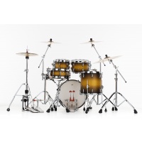 Pearl Masters Maple Pure Fusion 4 fûts Premium Matte Olive Burst - Vue 5