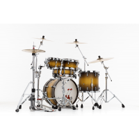 Pearl Masters Maple Pure Fusion 4 fûts Premium Matte Olive Burst - Vue 6
