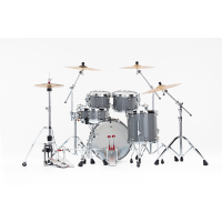 Pearl Reference One Fusion 4 fûts GyroLock L Rod Premium Putty Grey - Vue 3