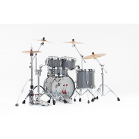 Pearl Reference One Fusion 4 fûts GyroLock L Rod Premium Putty Grey - Vue 5