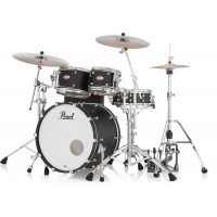 Pearl Reference One Rock 4 fûts GyroLock L Rod Premium Matte Black - Vue 2