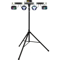 Algam Lighting FLORIDA BAR II projecteurs et FX 4-en-1 sur pied - Vue 1