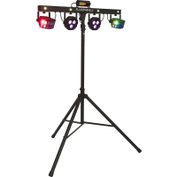 Algam Lighting FLORIDA BAR II projecteurs et FX 4-en-1 sur pied - Vue 2