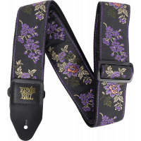 Ernie Ball Sangle Jacquard Lavender Blossom  - Vue 1