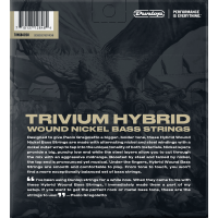 Dunlop Trivium Bass Hybrid Wound 45-130 - Vue 2