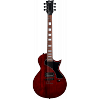 Ltd EC-201FT See Thru Black Cherry - Vue 1