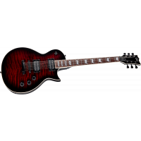 Ltd EC-256QM See Thru Black Cherry Sunburst - Vue 3