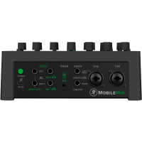 Mackie Mackie MobileMix - Mixeur 8 canaux alimentable par USB pour production audiovisuelle, son live et streaming - Vue 3