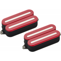 Fishman Set Fluence Modern Humbucker OpenCore Actifs, 6 cordes, 3 Voix, Rouge, Rail Nickel - Vue 1