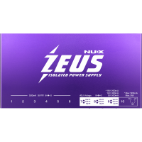 Nux Zeus - boitier d'alimentations isolées 10 sorties DC + USB - Vue 4